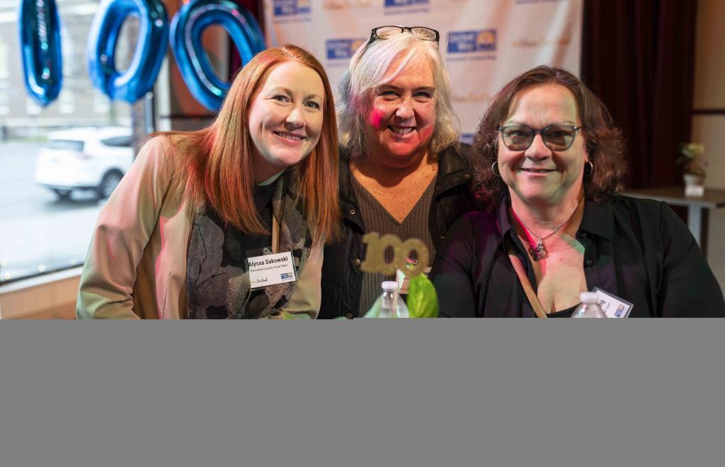 Alyssa Sakowski, Maggie Steele and Donna Denning, all of Berkshire County Head Start