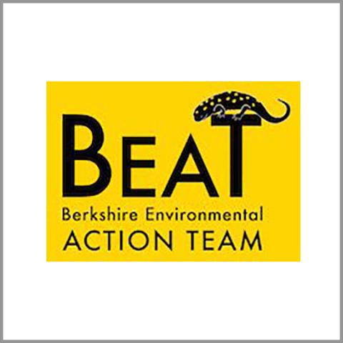 Berkshire Environmental Action Team volunteer fair booth logo