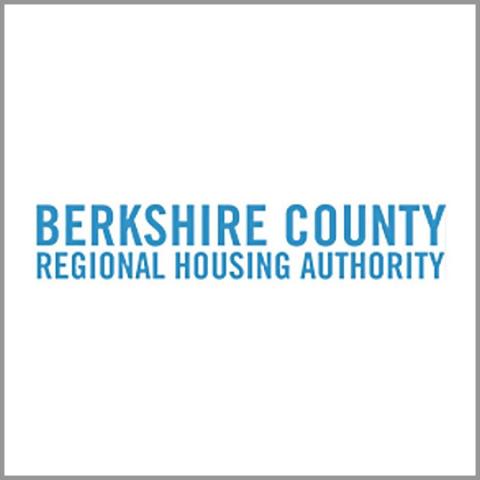 Berkshire County Regional Housing Authority volunteer fair booth logo