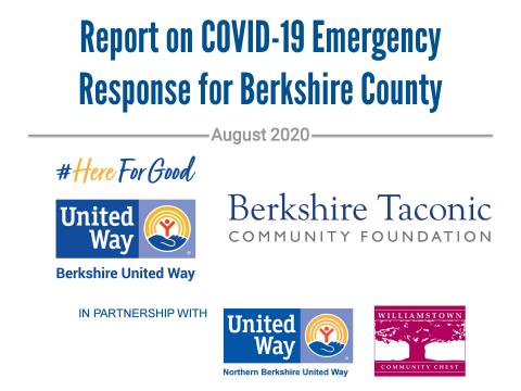 Report on COVID-19 Fund Emergency Response for Berkshire County