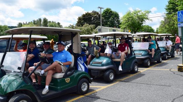 Golfers are ready to hit the links